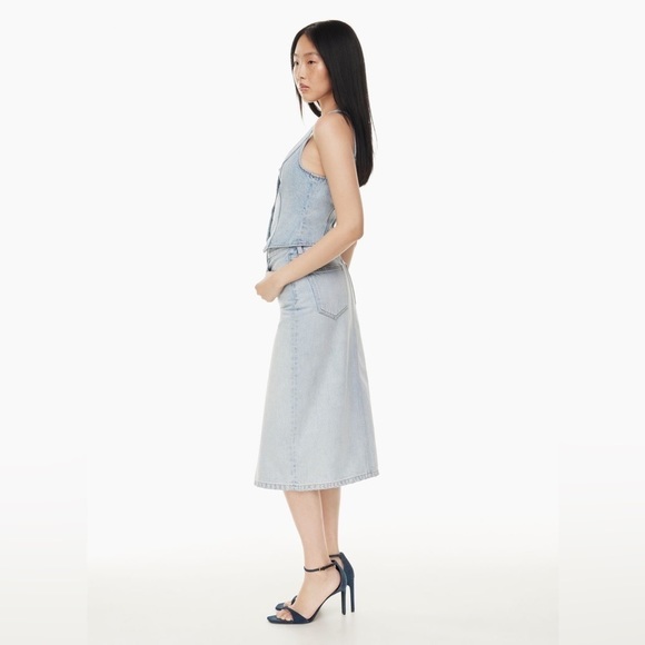 Aritzia Denim Forum The 90s Halle Jean Skirt - Picture 4 of 15